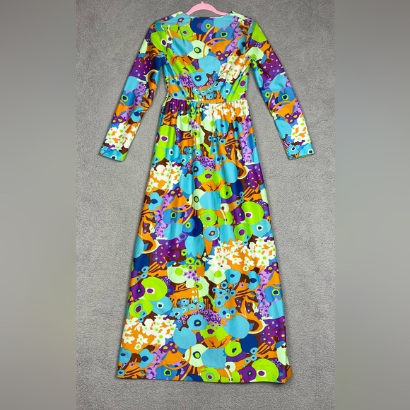 Concept 70s SWL Colorful Dress Size 12 - Picture 14 of 14